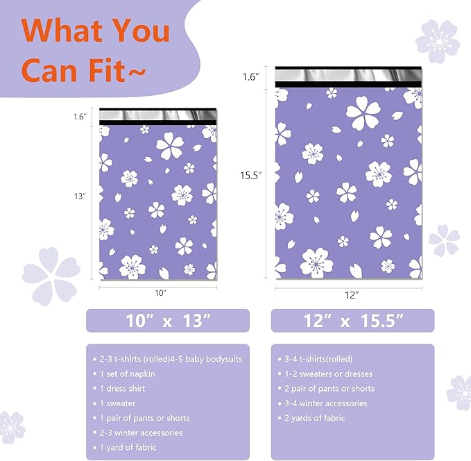 Poly Mailers 10x13 Inch 100 Pcs - Image 2