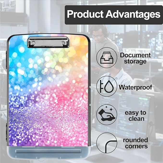 Pattern Design Clipboard with Storage - Image 3