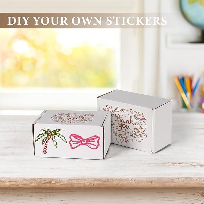 RLAVBL 6x4x3 Shipping Boxes Set of 50, Mailer Box - Image 4