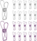 PATIKIL 50Pcs Paper Office Binder Clips, 1.26" Small Metal Wire Hollow Out by PATIKIL