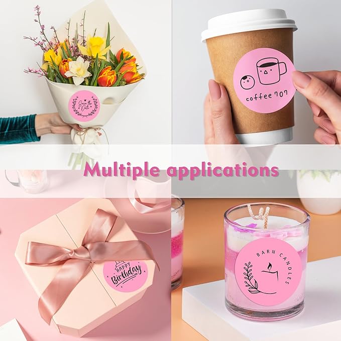 3 X 3 Inch Color Coding Dot Labels Circle Thermal Printable Waterproof 500 Pcs - Image 5