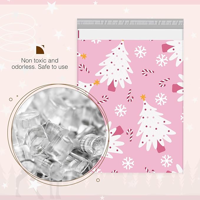 Metronic Christmas Poly Mailers 14.5x19" 500 Pack Shipping Bags - Image 9