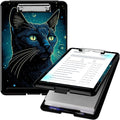 Clipboard with Storage, High Capacity Plastic Storage Clipboard with Pen Holder by Qindaiwen