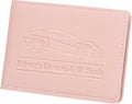 HARFINGTON Car Registration and Insurance Holder PU Leather Vehicle Glove Box by HARFINGTON