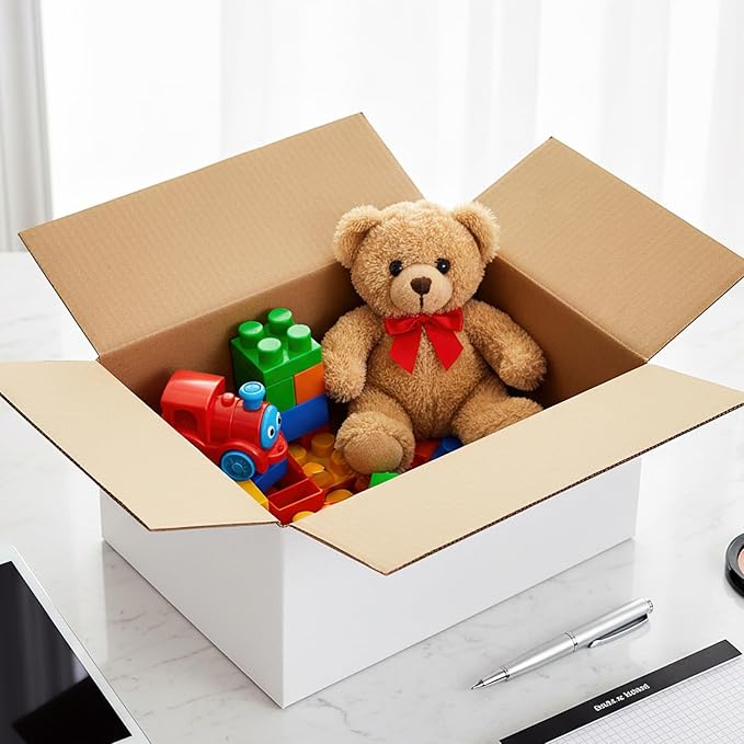 25 Pack Shipping Boxes 10x7x5 Inches, Small Business - Image 4