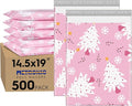 Metronic Christmas Poly Mailers 14.5x19" 500 Pack Shipping Bags by METRONIC