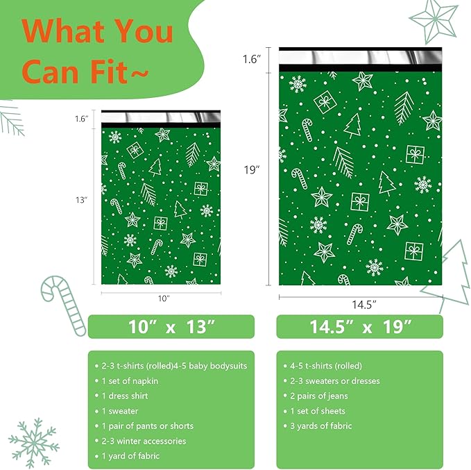 Poly Mailers 14.5x19 Inch 50 Pcs - Image 2