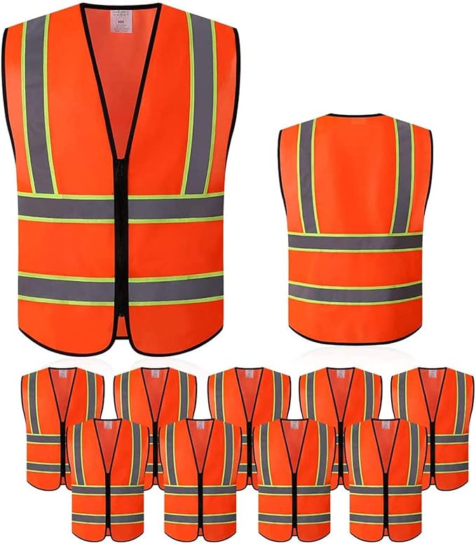 Tekware Safety Vest with High Reflective Strips by TEKWAREEVOLUTION