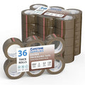 36 Rolls 2" Brown Premium Packing Tape, 110 Yards, 2.2 mil, Heavy Duty by TopSellingProducts