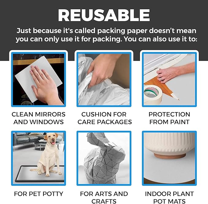Bryco Goods Newsprint Packing Paper Sheets - Image 6