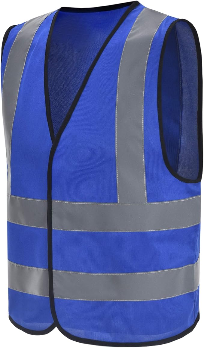 AYKRM 12 colour High visibility viz vest hi vis viz reflective work - Image 2