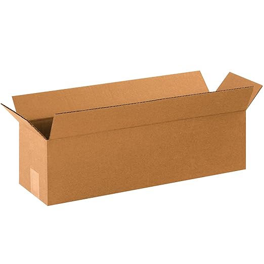 BOX USA Shipping Boxes 22"L x 6"W x 6"H 25-Pack Long Corrugated Boxes by BOXUSA