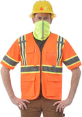 AYKRM 11 color High Vis Reflective Safety Vest by AYKRM