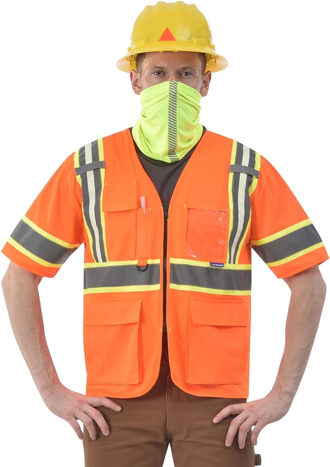 AYKRM 11 color High Vis Reflective Safety Vest by AYKRM