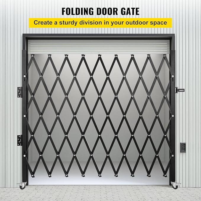 VEVOR Folding Security Door, Steel Scissor Gate - Image 2