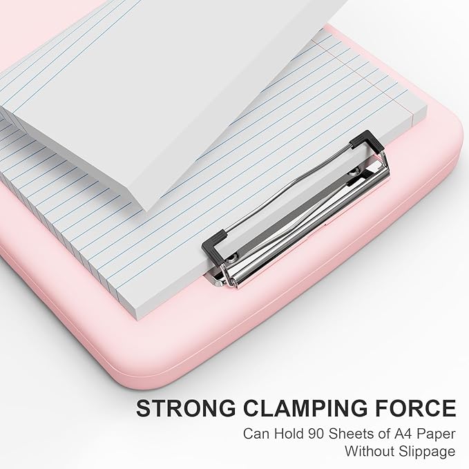 Plastic Clipboard with Storage, 8.5 x 11 Storage Organization Box Side-Opening - Image 4