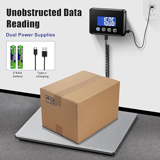 Shipping Scale, 660lbs Heavy Duty Digital Postal Scale - Image 4