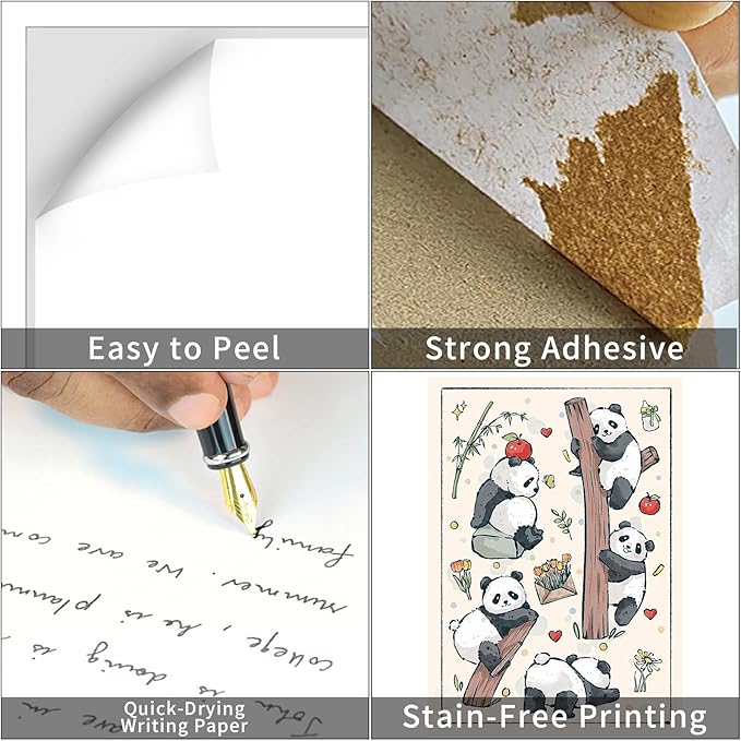 8.5" x 11" Full Sheet Label Sticker Paper - Image 3