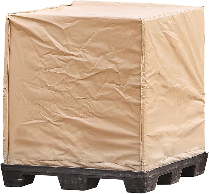 Transhield | Square Universal Outdoor Pallet Cover | Use w/Pallets, AC Units by Transhield