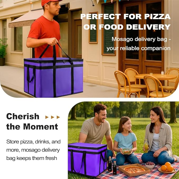 XXXL Insulated Food Delivery Bag - Image 4
