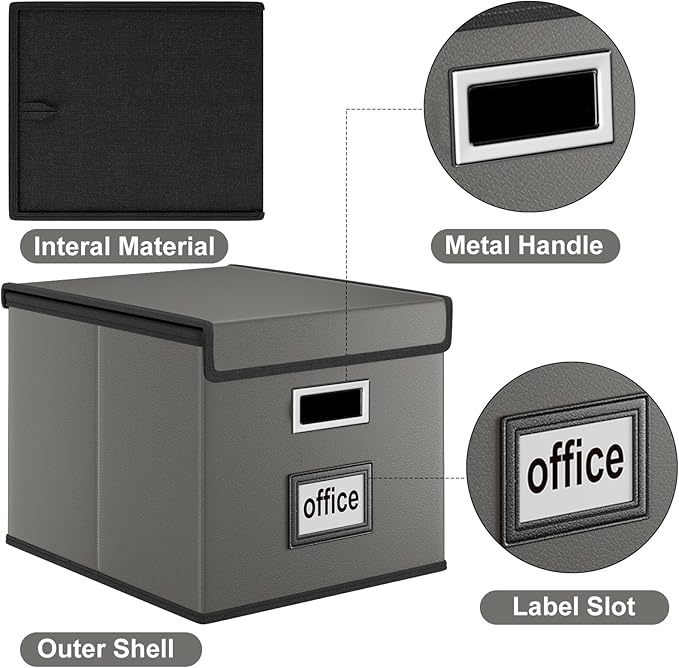 Huolewa File Organizer Boxes - Image 4