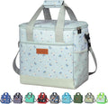 Iknoe Large Cooler Bag Collapsible 24 Can Insulated Bags Leakproof Lunch Cooler by Iknoe
