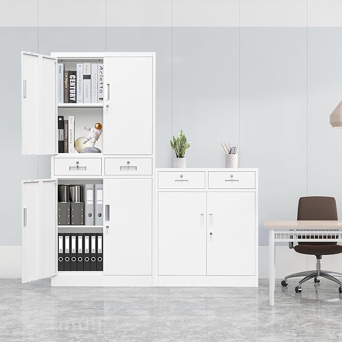 Metal Storage Cabinet, Locking Storage Cabinet - Image 8
