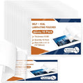 10 Pack 10 Mil 2.9"x4.1" Self Sealing Laminating Pouches Plastic Laminating by Unknown