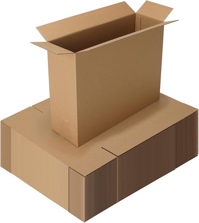 CRUGLA 40 Packs 12x9x4 Shipping Boxes by CRUGLA