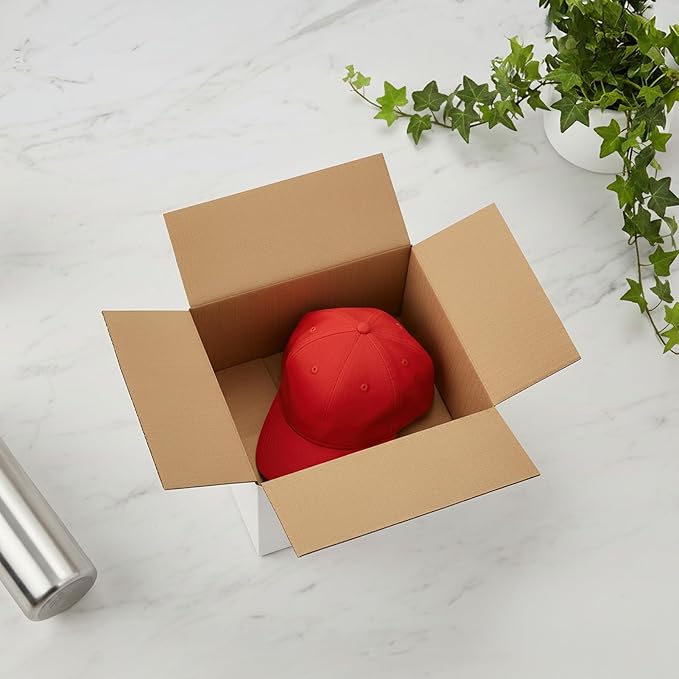 25 Pack Shipping Boxes 8x6x4 Inches, Small Business - Image 4