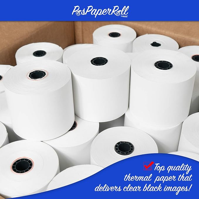 Thermal Paper Rolls Pack of 50 Made In USA - Image 2