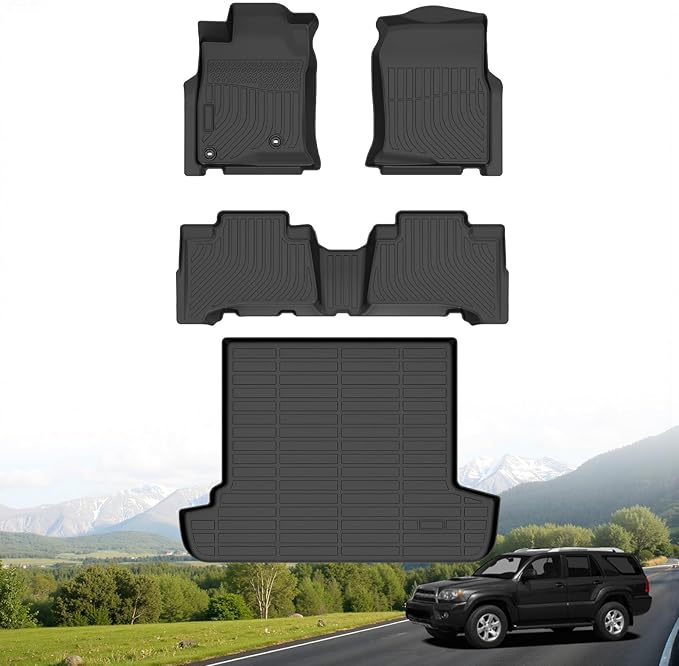 Hutisya-Floor Mats & Cargo Liner Set Fit by Hutisya