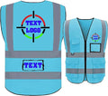 Personalized High Reflective Safety Vest Custom Hi Vis Safety Vest Men Women by SSYCWRSV