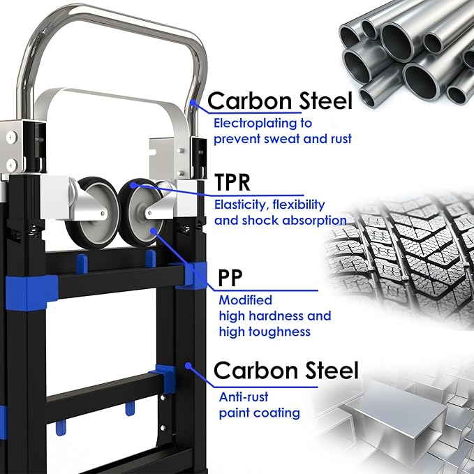 3 in 1 Convertible Hand Truck Dolly Cart - Image 3