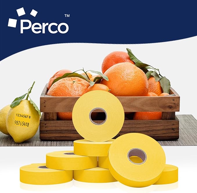 Perco Yellow Pricing Labels for Monarch 1136 Price Gun - Image 6