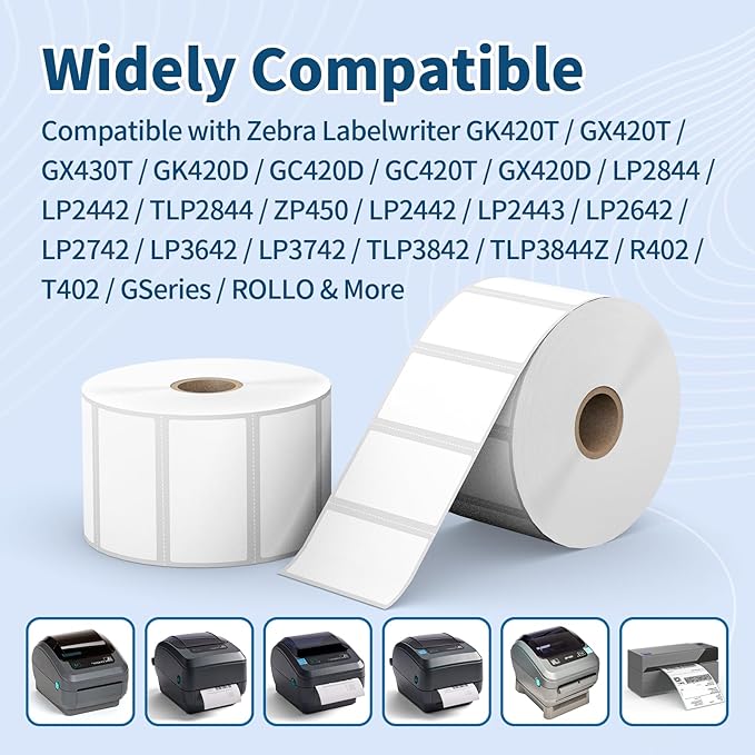 Tacnology 24 Rolls 2" X 1" Direct Thermal Labels - Image 4