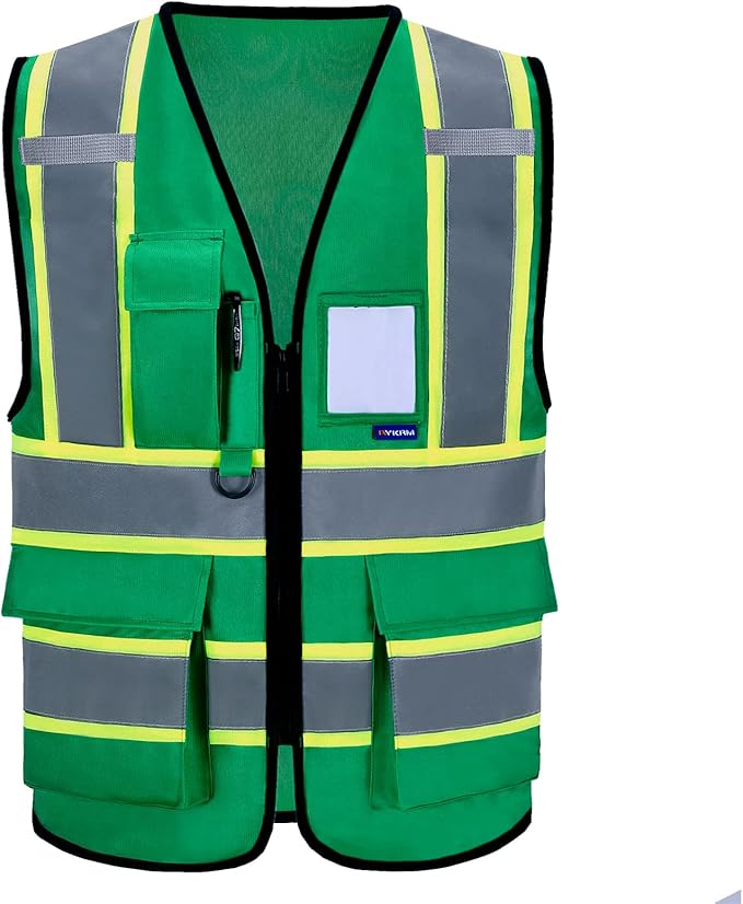 AYKRM 11 color High Vis Reflective Safety Vest by AYKRM