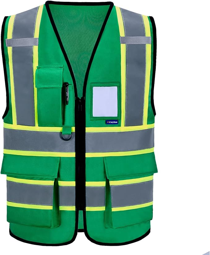 AYKRM 11 color High Vis Reflective Safety Vest by AYKRM