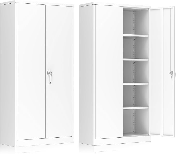 INTERGREAT Metal Storage Cabinet, Locking Tool Cabinets by INTERGREAT