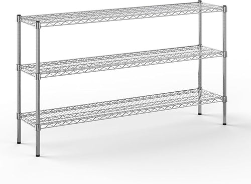 14" Deep x 60" Wide x 34" Height Wire Shelving Kit | 3-Tier | NSF Commercial by Regal+Altair