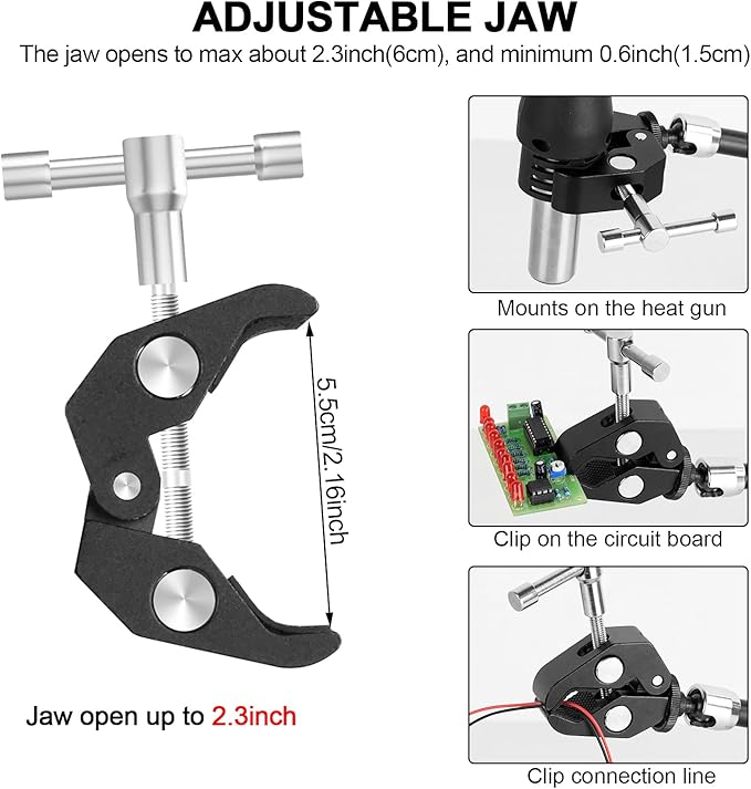Helping Hands Magnetic Soldering Clamp - Image 3