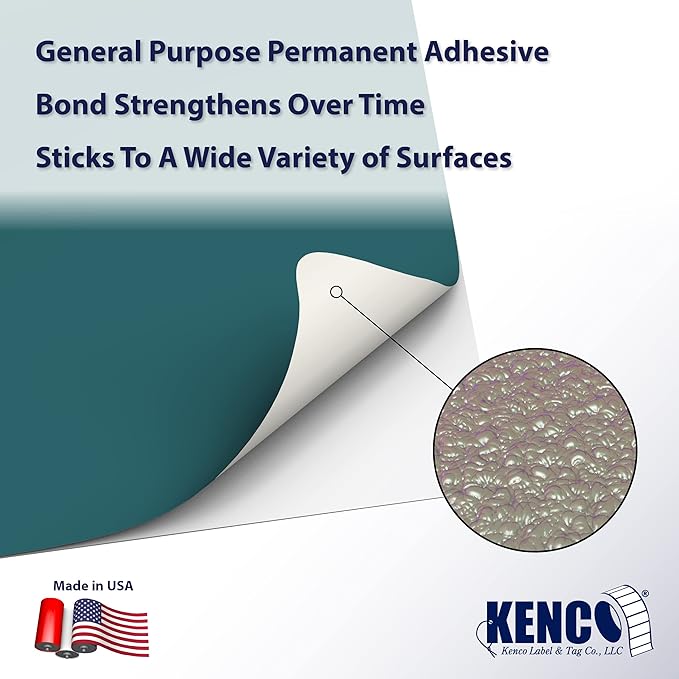 Kenco Color Coding 3 X 5 Rectangle Labels, Inventory Control Stickers 500 - Image 2