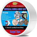 Double Sided Carpet Tape Heavy Duty, 1.2inx22Yards No Residue Rug Tape by BUYNOW