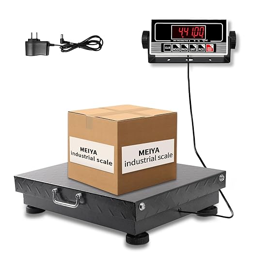 MEIYA Heavy Duty Shipping Scale, 441 lb Industrial Platform Scale by MEIYA