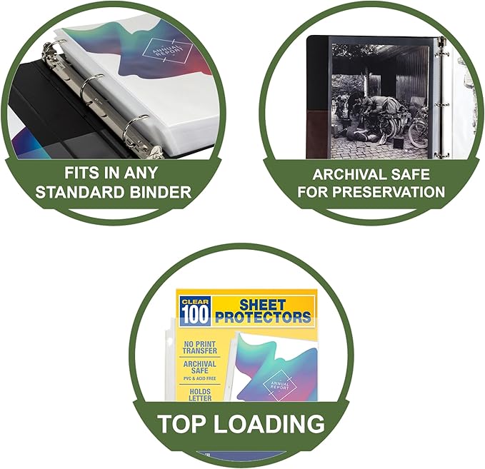 Samsill Heavy Duty Sheet Protectors - Image 2