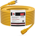 EP 100 Ft Outdoor Extension Cord, 12/3 SJTW Heavy Duty Extension Cable by ENERGYPRO