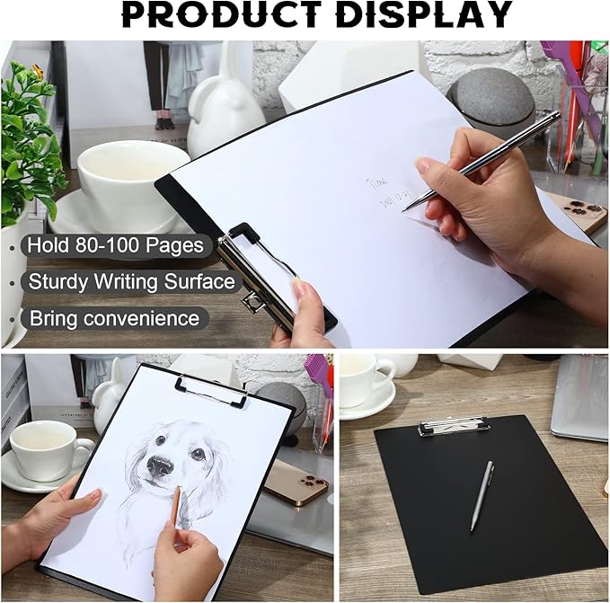 30 Pieces Clipboards, Plastic Clipboards - Image 5
