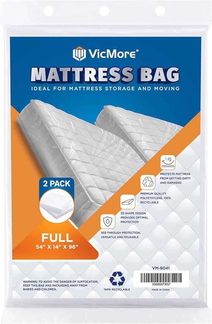 VICMORE 2 Pack Full Mattress Bags by VicMore