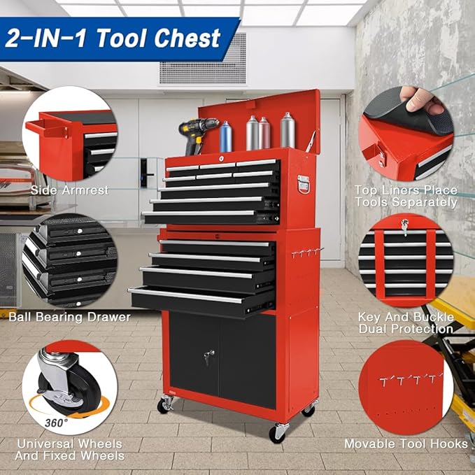 13-Drawer Rolling Tool Chest - Image 5