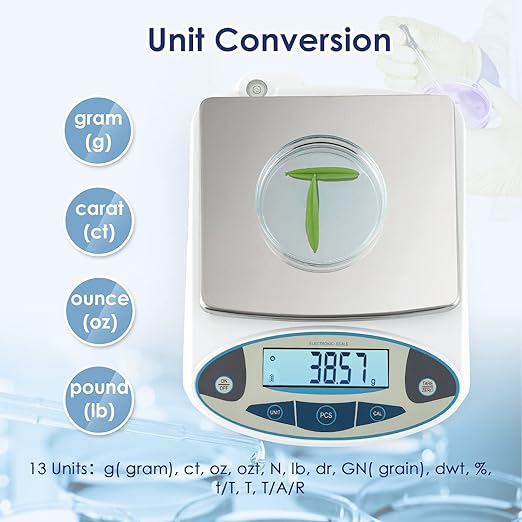 CGOLDENWALL High Precision Lab Digital Scale Analytical Electronic Balance - Image 2
